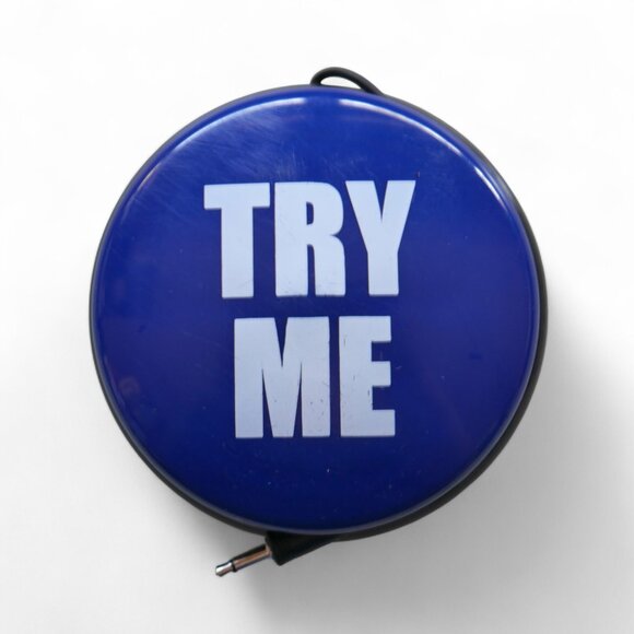 Try Me Button LARGE Animatronics Lowes Home Depot Spirit Halloween Prop Animated - Picture 1 of 5